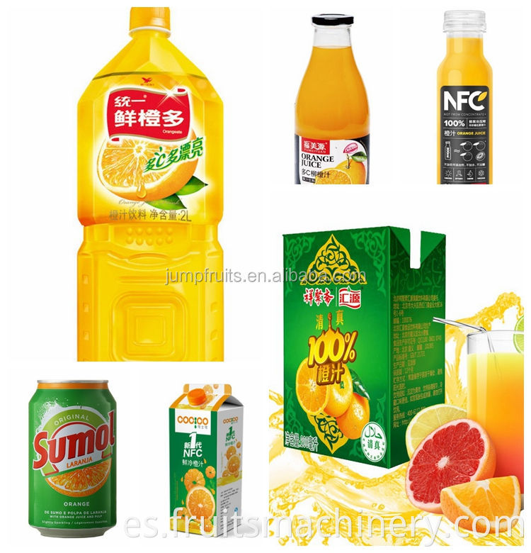 Complete automatic natural fresh fruit juice production line